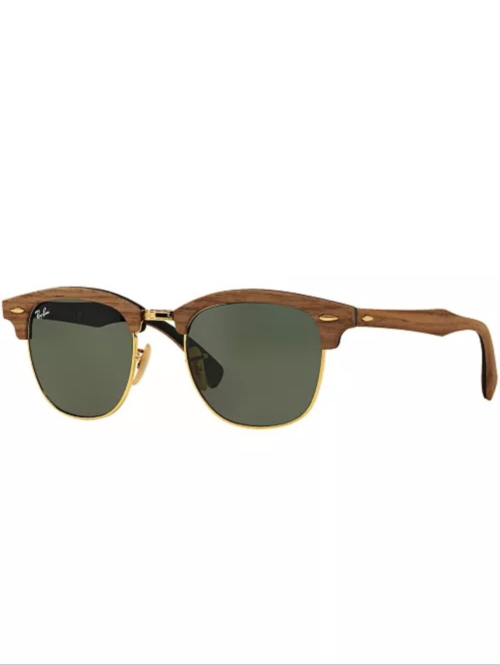 Ray-Ban Clubmaster Wood Sunglasses. - Picture 2 of 11